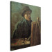 Reproduction Painting Self-Portrait with Dark Felt Hat at the Easel 154450 additionalThumb 2