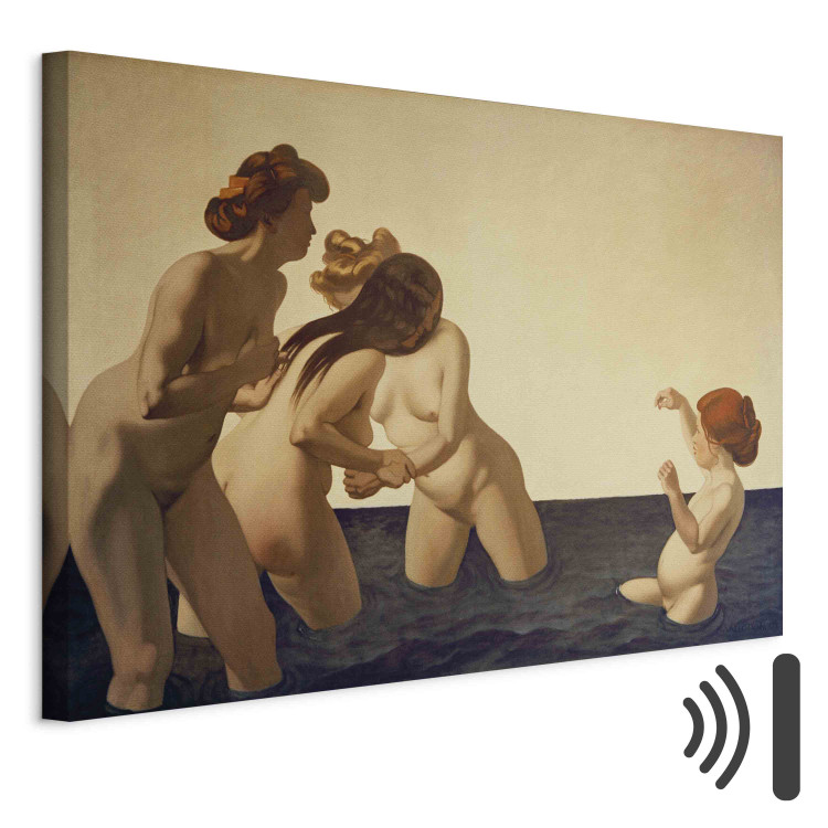 Art Reproduction Trois femmes et une petite fille, jouant dans l'eau 154650 additionalImage 8