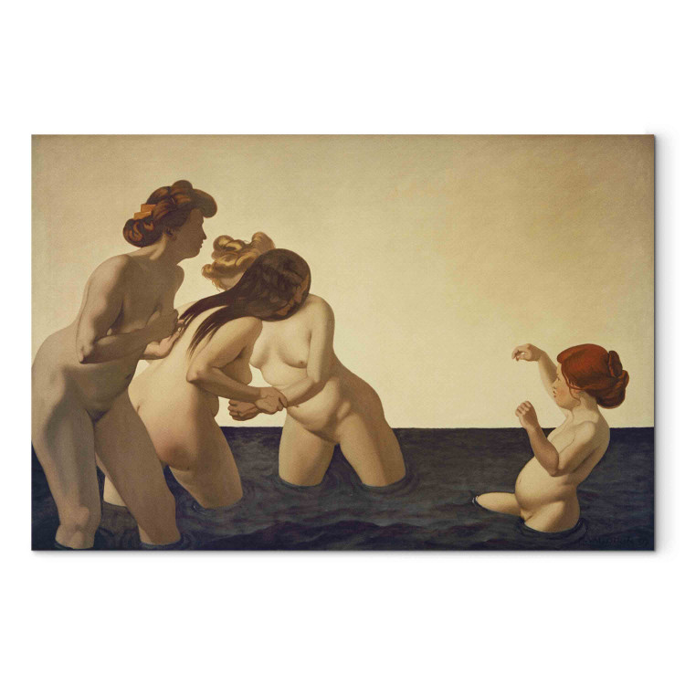 Art Reproduction Trois femmes et une petite fille, jouant dans l'eau 154650 additionalImage 7