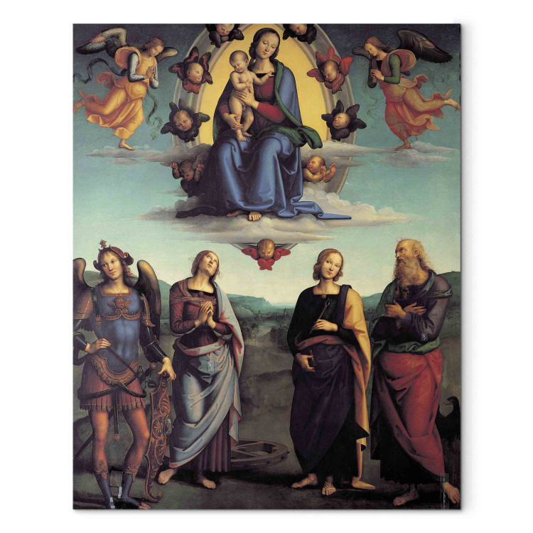 Art Reproduction Madonna in Glory with four Saints 155850