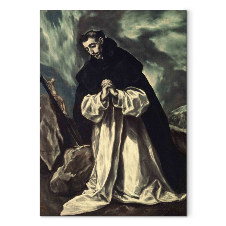 Reproduction Painting St. Dominic praying 157550