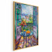 Poster View From the Balcony - A Painterly Composition With a Colorful City 159950 additionalThumb 7