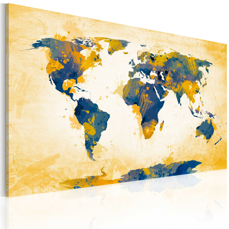 Canvas Print Four corners of the World 55450 additionalImage 2