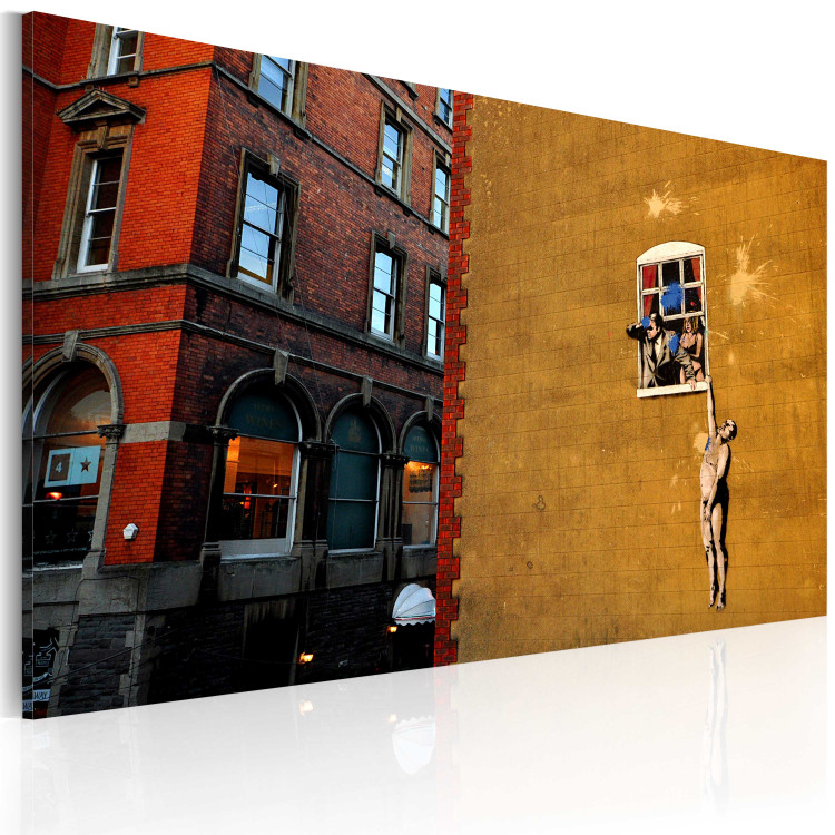 Canvas Print The lover (Banksy) 58950 additionalImage 2