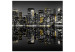 Photo Wallpaper New York - City Panorama with a Mirror Reflection and Golden Elements 61650 additionalThumb 1