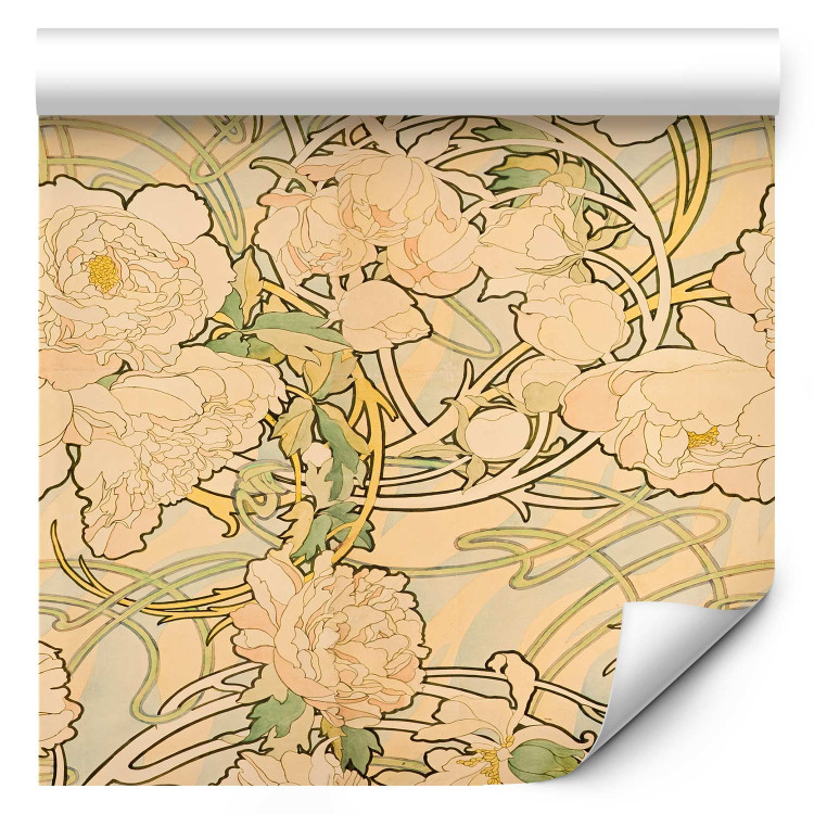 Wallpaper Flowers Art Deco 89450 additionalImage 1