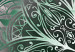 Canvas Mandala: Emerald Treasure - Oriental Green Pattern in Zen Motif 97550 additionalThumb 5