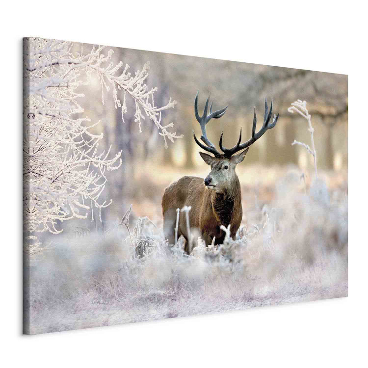 Canvas Print Deer in the Cold 105760 additionalImage 2