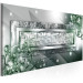 Canvas Glass and Crystals (1-part) Wide Green 106960 additionalThumb 2