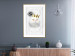 Poster King Cat - Playful composition with a white cat and English text 114360 additionalThumb 7