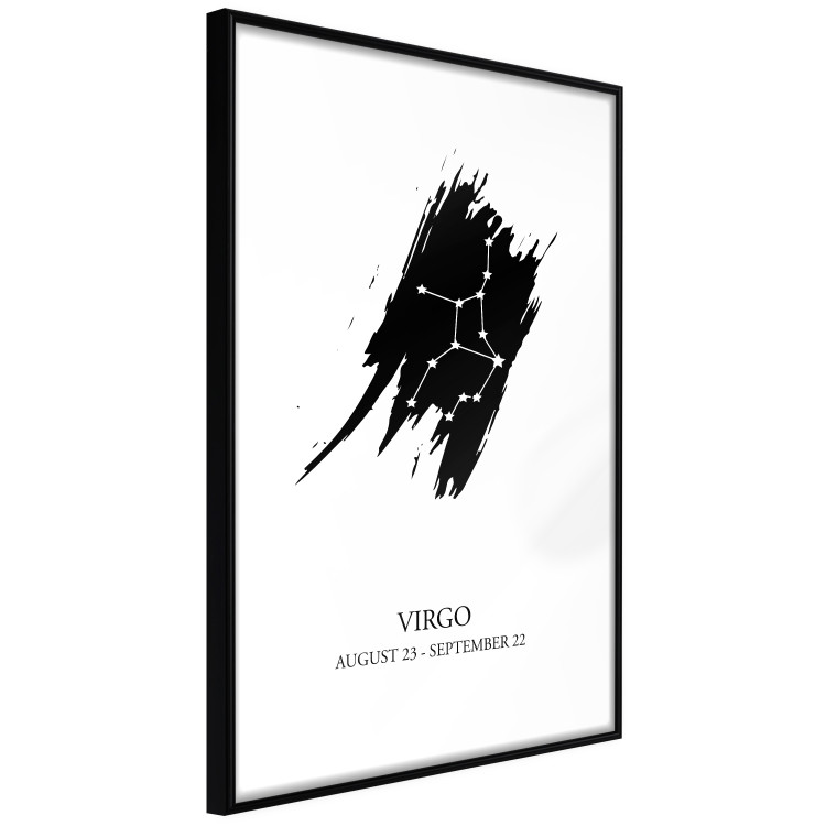 Poster Zodiac signs: Virgo - star constellation and texts on a uniform background 114860 additionalImage 11