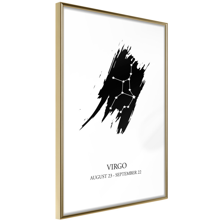 Poster Zodiac signs: Virgo - star constellation and texts on a uniform background 114860 additionalImage 6