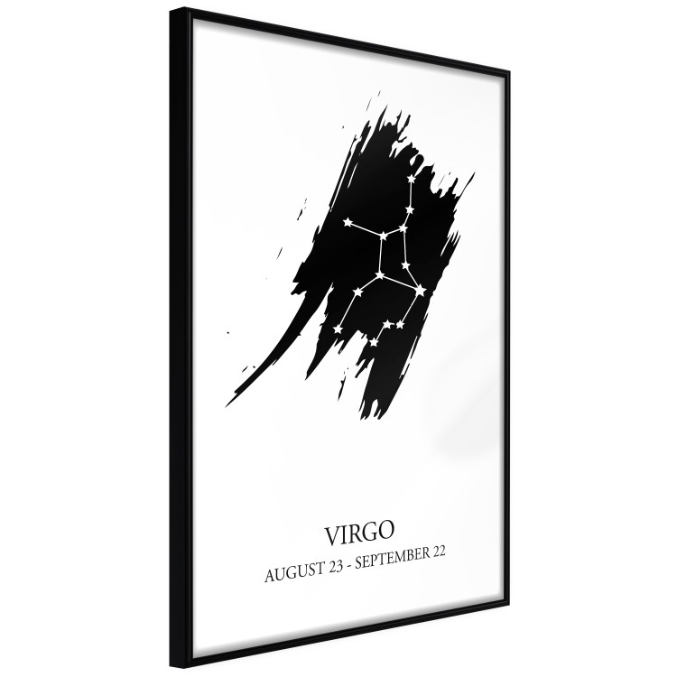 Poster Zodiac signs: Virgo - star constellation and texts on a uniform background 114860 additionalImage 10