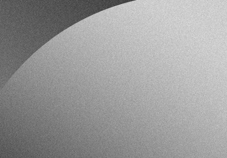 Poster Sphere and Gradient - simple geometric abstraction in shades of gray 116560 additionalImage 9