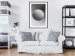 Poster Sphere and Gradient - simple geometric abstraction in shades of gray 116560 additionalThumb 6