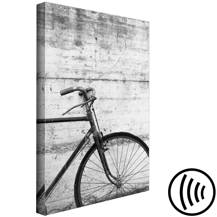 Canvas Art Print Bicycle And Concrete (1 Part) Vertical 116960 additionalImage 6
