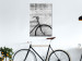 Canvas Art Print Bicycle And Concrete (1 Part) Vertical 116960 additionalThumb 3