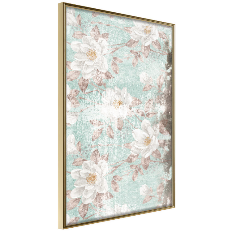 Wall Poster Roman Flowers - vintage composition with a botanical motif on a light background 118260 additionalImage 12