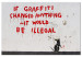 Canvas Print Quotes Graffiti (1 Part) Wide 118660