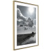 Wall Poster Hot Clouds - black and white landscape of nature against a backdrop of clouds and water 122360 additionalThumb 6