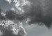 Wall Poster Hot Clouds - black and white landscape of nature against a backdrop of clouds and water 122360 additionalThumb 11