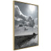Wall Poster Hot Clouds - black and white landscape of nature against a backdrop of clouds and water 122360 additionalThumb 12