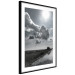 Wall Poster Hot Clouds - black and white landscape of nature against a backdrop of clouds and water 122360 additionalThumb 11