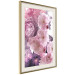 Poster Fan of Flowers - pink flowers and colorful plants on a white background 122860 additionalThumb 2