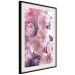 Poster Fan of Flowers - pink flowers and colorful plants on a white background 122860 additionalThumb 3