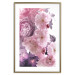 Poster Fan of Flowers - pink flowers and colorful plants on a white background 122860 additionalThumb 18