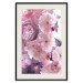 Poster Fan of Flowers - pink flowers and colorful plants on a white background 122860 additionalThumb 20