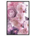 Poster Fan of Flowers - pink flowers and colorful plants on a white background 122860 additionalThumb 21