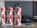 Room Divider Blooming Magnolias II (5-piece) - pattern of pink flowers and light background 124260 additionalThumb 4