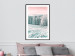 Wall Poster Harsh Winter - winter forest landscape against mountains and red sky 124460 additionalThumb 7