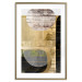 Poster Abstract Construction - abstraction made of wooden planks 125260 additionalThumb 17