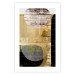 Poster Abstract Construction - abstraction made of wooden planks 125260 additionalThumb 18