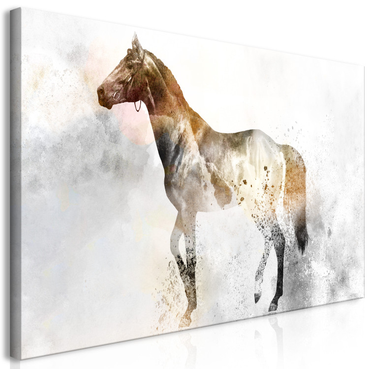 Large canvas print Fiery Steed II [Large Format] 127560 additionalImage 2