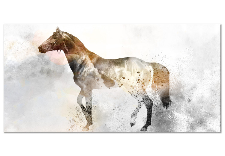 Large canvas print Fiery Steed II [Large Format] 127560