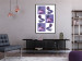 Poster Greek Checkerboard - Greek sculptures on purple checkerboard background 127860 additionalThumb 23