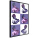 Poster Greek Checkerboard - Greek sculptures on purple checkerboard background 127860 additionalThumb 13