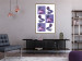 Poster Greek Checkerboard - Greek sculptures on purple checkerboard background 127860 additionalThumb 15