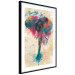 Wall Poster Elephant Trunk - cheerful colorful abstraction with African animal 128860 additionalThumb 13