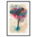 Wall Poster Elephant Trunk - cheerful colorful abstraction with African animal 128860 additionalThumb 17