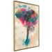 Wall Poster Elephant Trunk - cheerful colorful abstraction with African animal 128860 additionalThumb 3