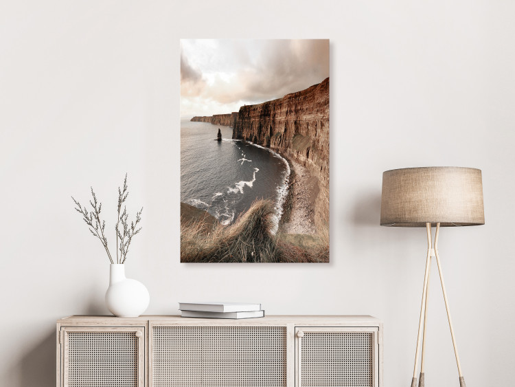 Canvas Lonely Cliffs (1-piece) Vertical - seascape landscape 130260 additionalImage 3