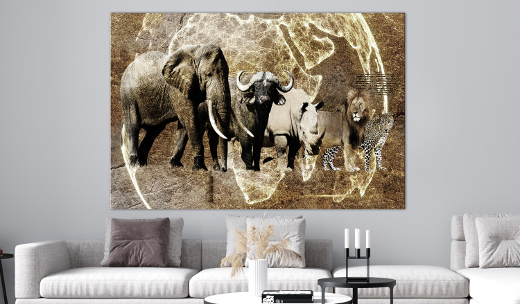 Large canvas print Memories from Africa [Large Format] 131860 additionalImage 5