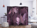 Room Divider Dreamy Flowers II (5-piece) - composition in purple magnolias 132660 additionalThumb 2