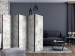 Folding Screen Urban Style: Concrete II (5-piece) - simple composition in gray background 133460 additionalThumb 4