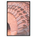 Poster Pastel Detail - orange architecture of a brick tunnel in the city 134760 additionalThumb 26