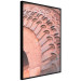 Poster Pastel Detail - orange architecture of a brick tunnel in the city 134760 additionalThumb 13
